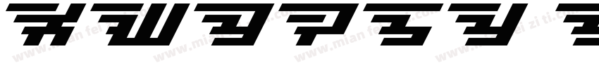 XW975Y SC Regular字体转换